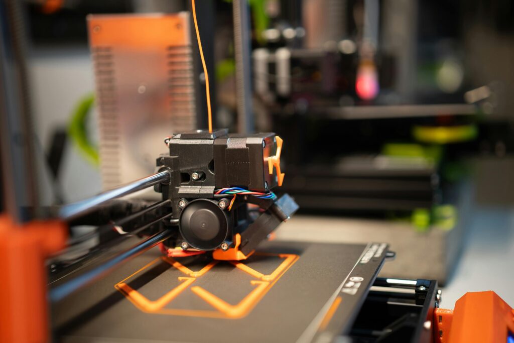 3D printer printing
